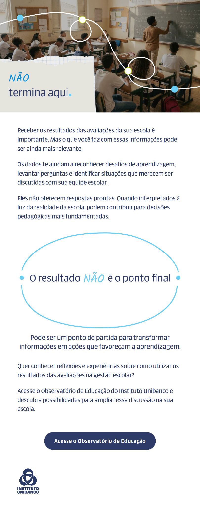 E-mail de CRM para gestores, opção 1.